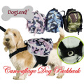 2017Doglemi Wholesale Camouflage Travel Pet Dog Bag Backpack